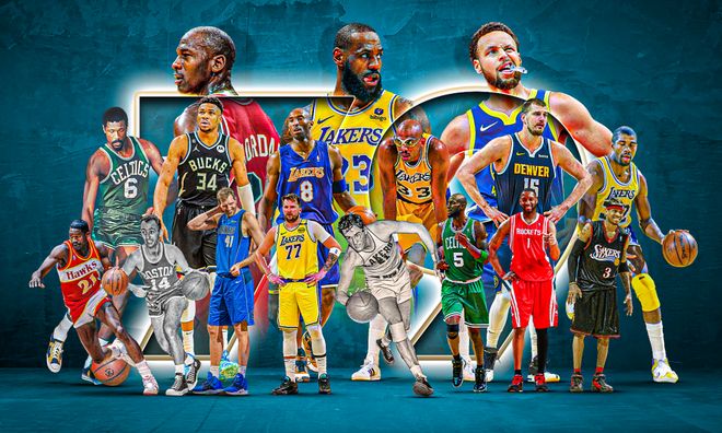 美媒评选NBA历史79大球星